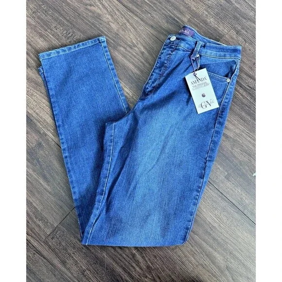 Gloria Vanderbilt Women's Amanda Slimming Jeans Tapered Leg Supreme Stretch 8 - Picture 3 of 8